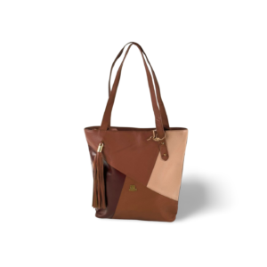 Bolso Tote Urbano Multicolor con Detalle en Borla